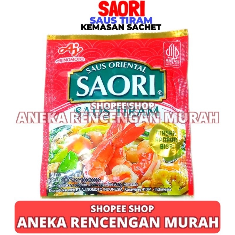 Saori Saus Tiram Sachet 23 ML