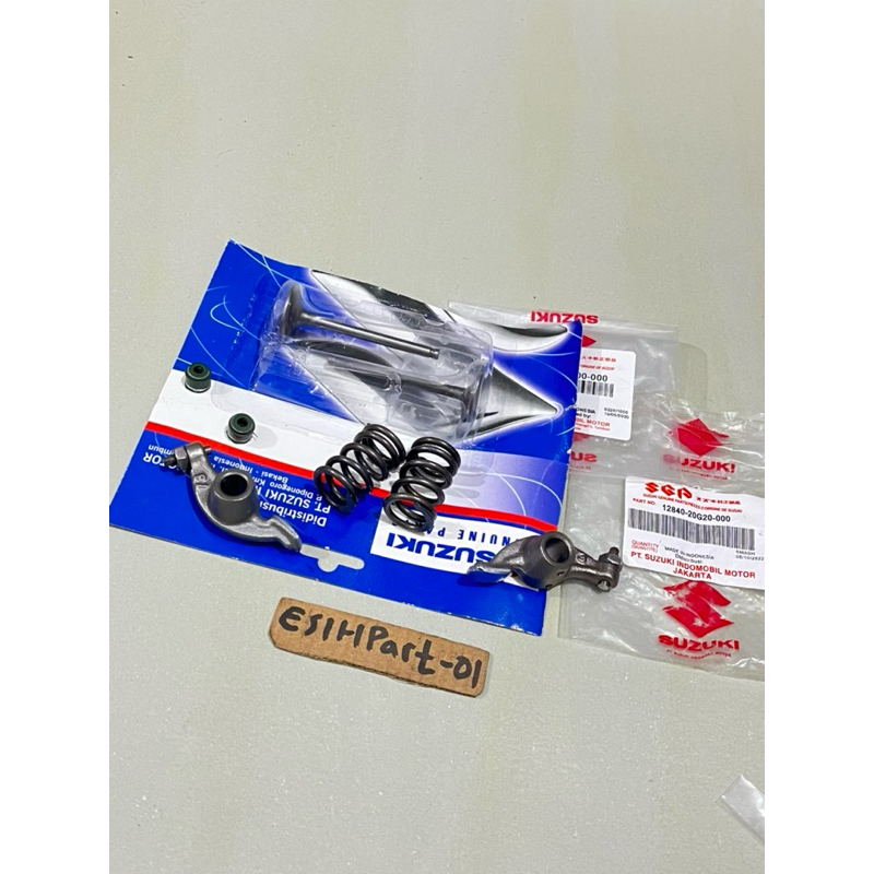 Platuk klep set plus Seal klep,klep set,per klep Suzuki Smash Lama Smash New