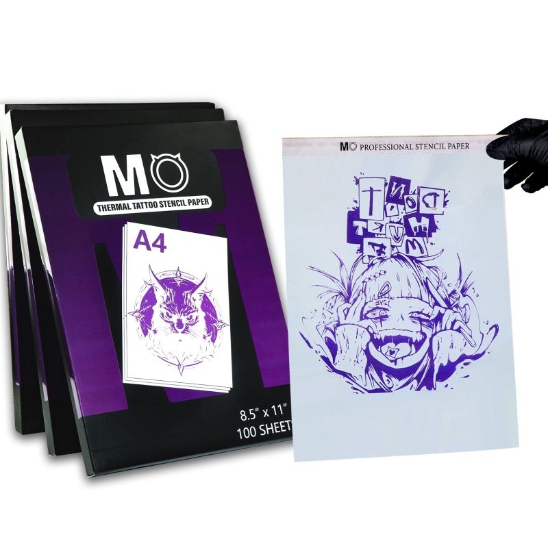 

1PCS / 5PCS / 10PCS MO THERMAL TATTOO STENCIL PAPER A4 FOR MACHINE THERMAL COPIER TATTOO