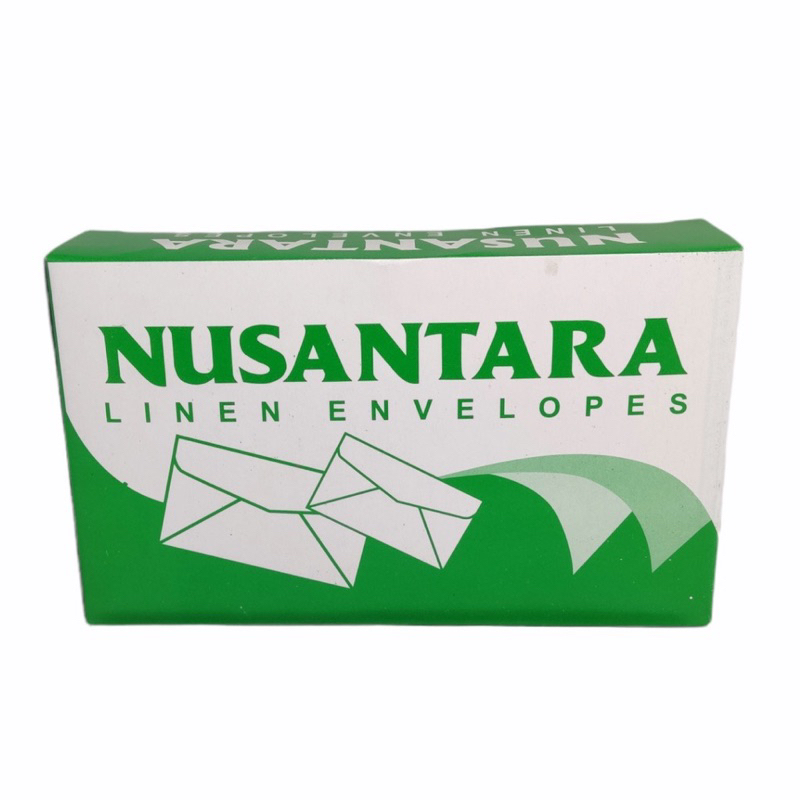 

❣️RISHOP❣️AMPLOP NUSANTARA PUTIH POLOS ISI 50PCS