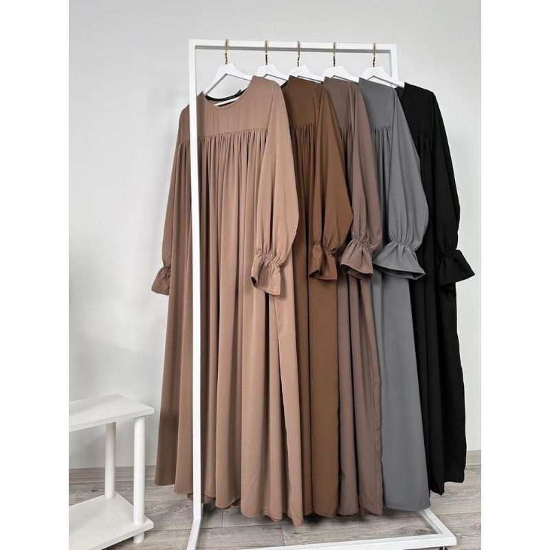 GAMIS KYARA KERUT DADA KATUN TOYOBO PREMIUM