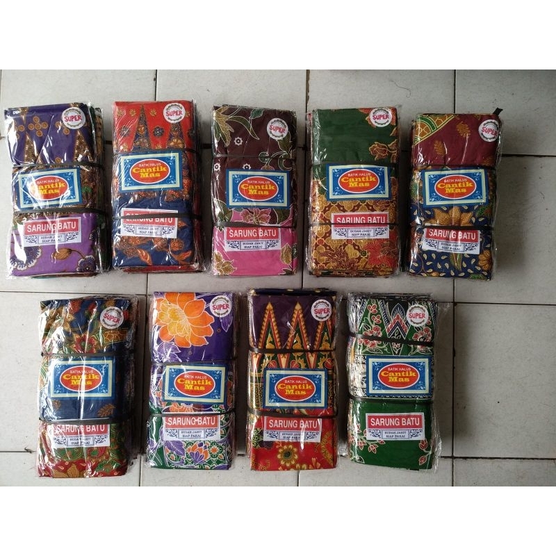 sut Sarung batu wanita motif maduraan