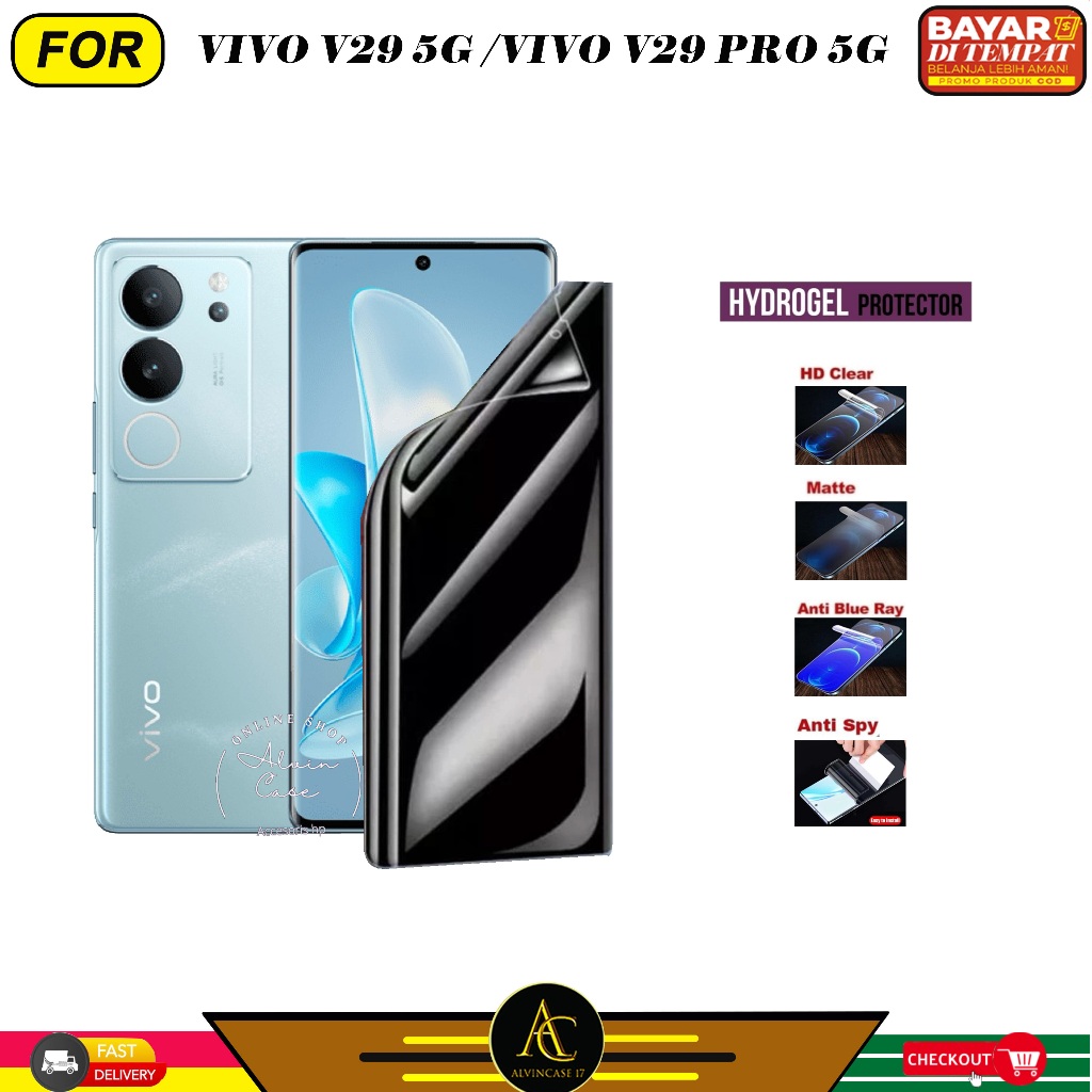 Hydrogel Spy Matte Vivo V29 5G V29 Pro 5G Tempered Glass