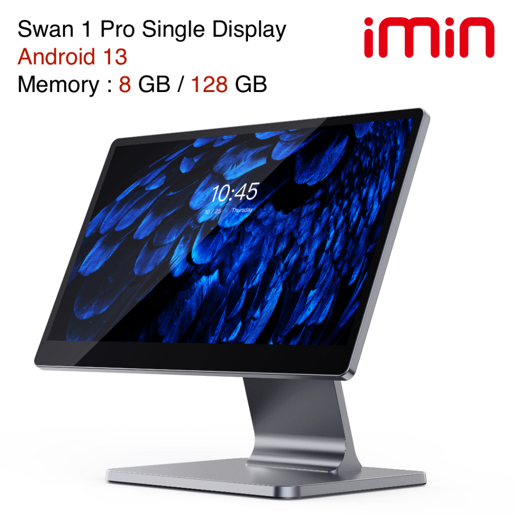 IMIN Mesin kasir Android 13 iMin Swan 1 Pro single display 8/128 gb