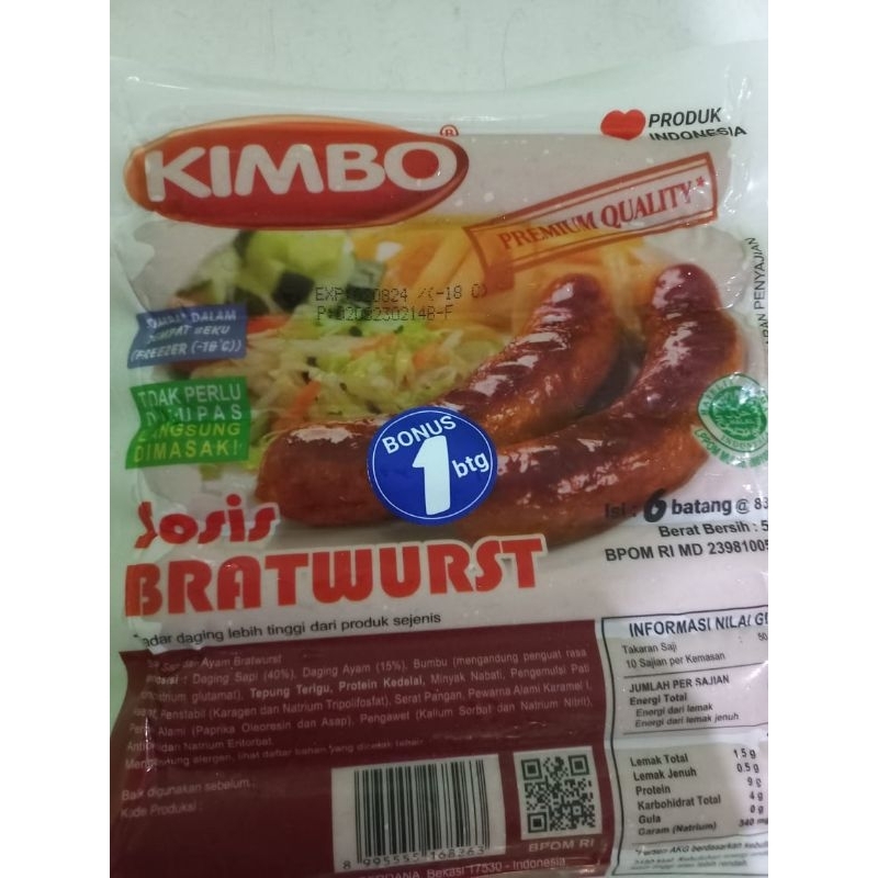 

sosis beef bratwurst kimbo