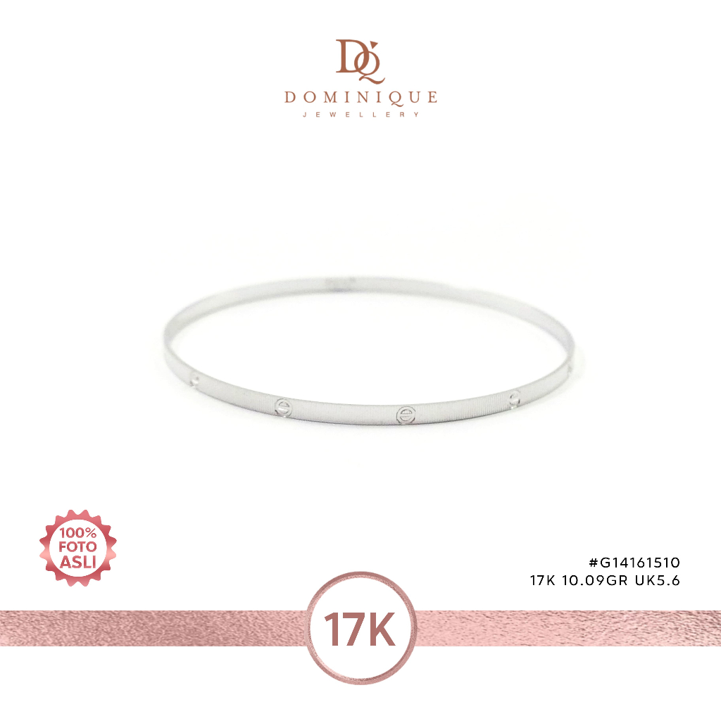 Gelang Cartier Emas Dominique Jewellery 17K G13818602 - G14161510