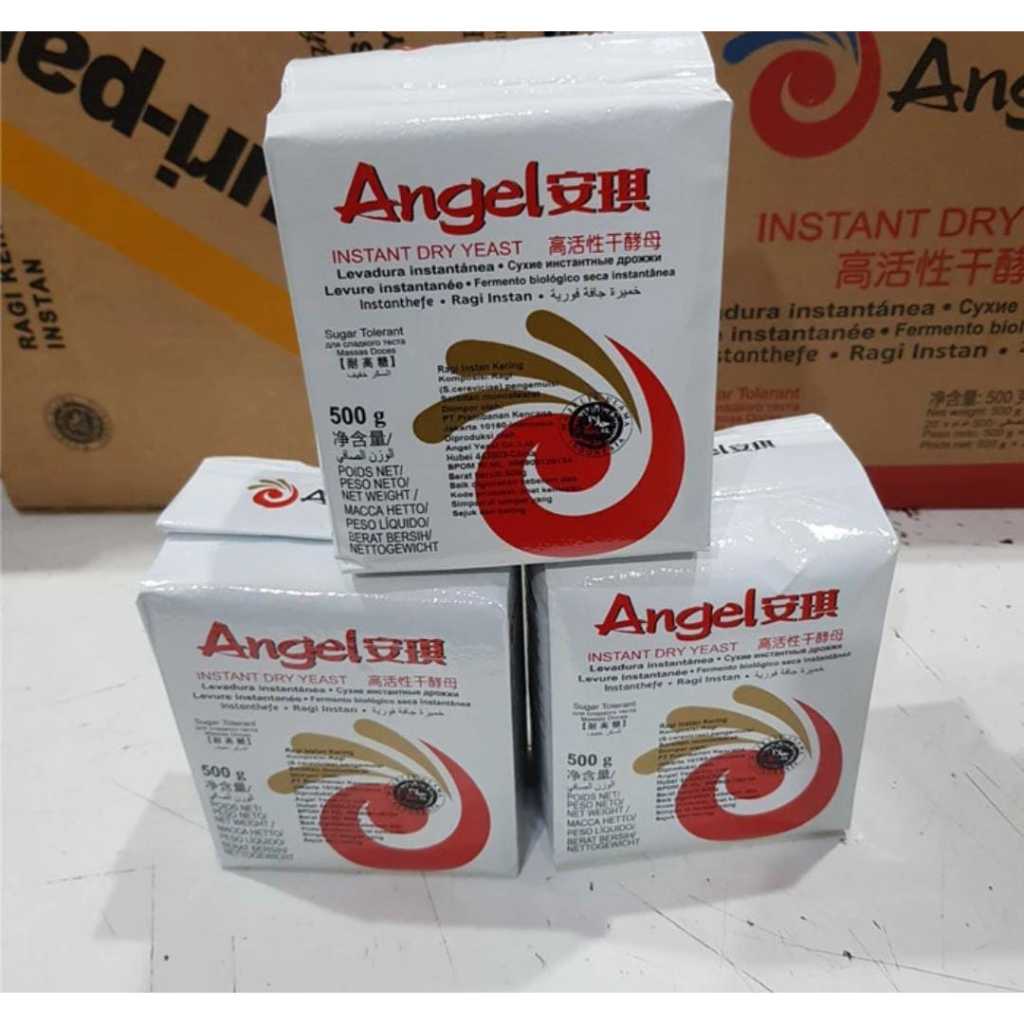 

RAGI INSTANT ANGEL / EAGLE 500GR GROSIR / yeast kering 500g - ANGEL 500g