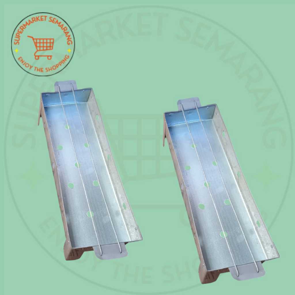 (Besar) Tempat Bakaran Sate / Tungku Panggangan Sate Aluminium / Bakaran Sate Serbaguna