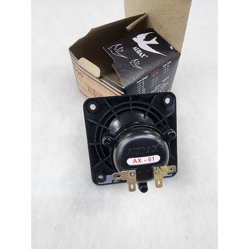 tweter walet audax ax61, ax 61 hitam original
