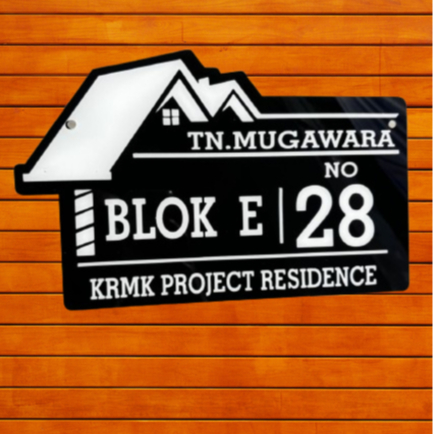 NOMER RUMAH NOMOR RUMAH AKRILIK CUSTOM