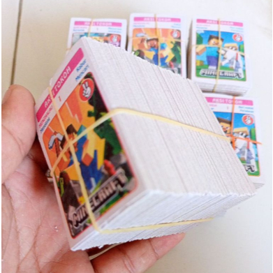 Mainan Kartu Kwartet 1 ikat 320pcs Kartu debokan Kartu Wayang Kartu Kwartet Mainan Anak Viral