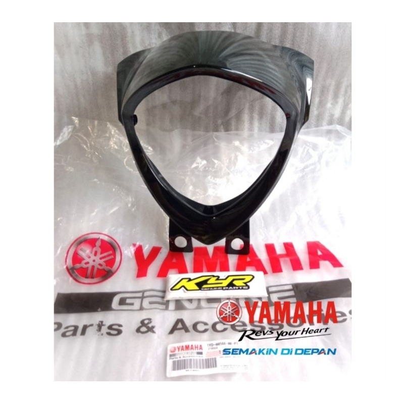 COVER LAMPU DEPAN FINO FI 115 FINO FI 125 HITAM ORIGINAL