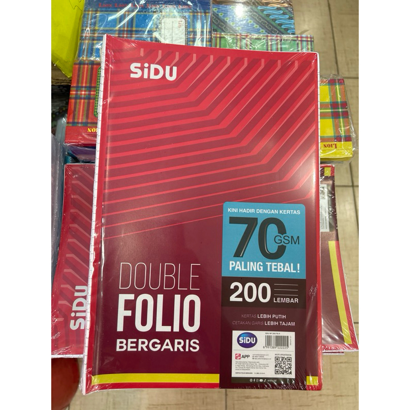 

Double Folio Bergaris 200 Sidu
