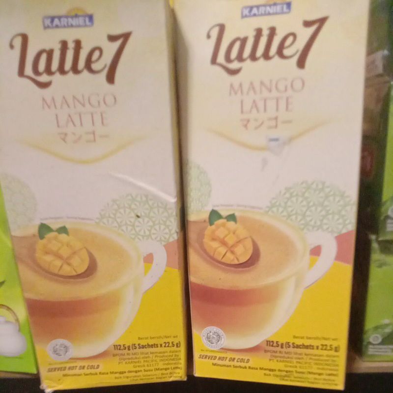

Latte7 Mango Latte 1box isi 5 pcs