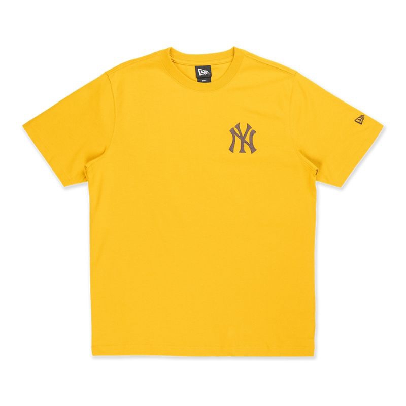 T-Shirt New Era Cap New York Yankees Color Era Yellow Mustard Original