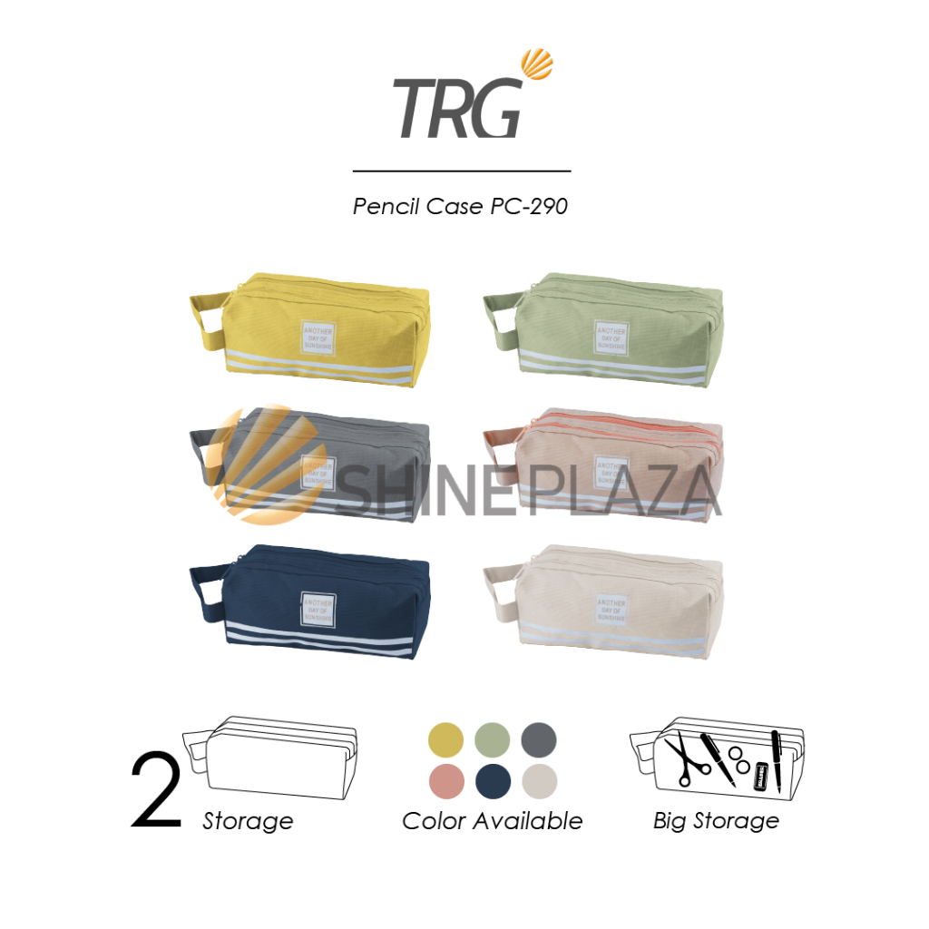 

TRG Oxford Pouch Zipper Pencil Case PC-290 - Tempat Kotak Pensil Alat Tulis TRG