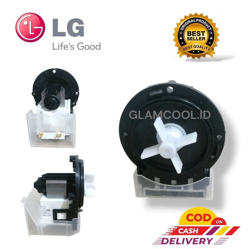 DRAIN MOTOR BPX 2-2L MESIN CUCI LG 1 TABUNG | DINAMI DRAIN LG BPX2-2L ORIGINAL