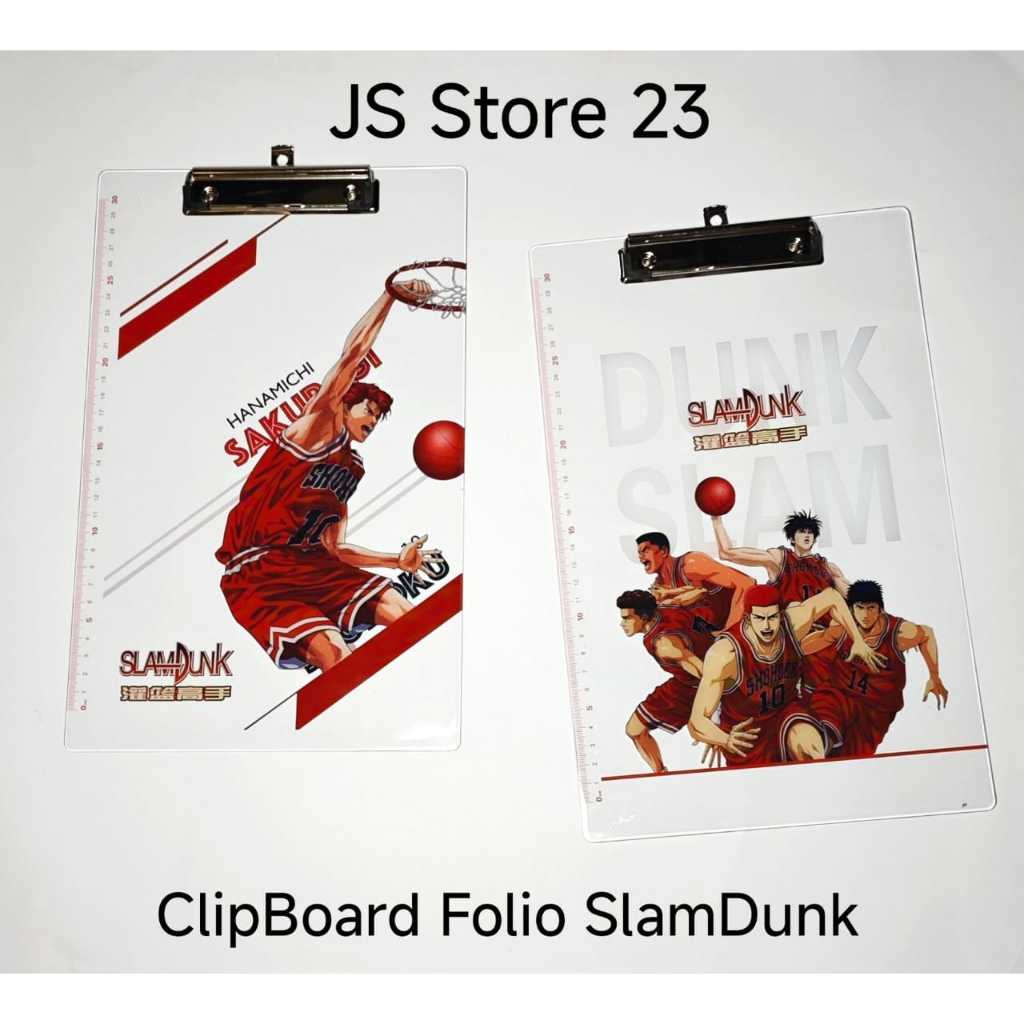 

Clipboard / Papan Dada Akrilik Acrylic Slam Dunk Karakter Basket Ball