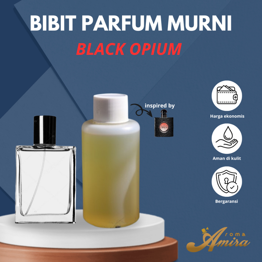 BIBIT PARFUM MURNI AROMA BLACK OPIUM TANPA CAMPURAN
