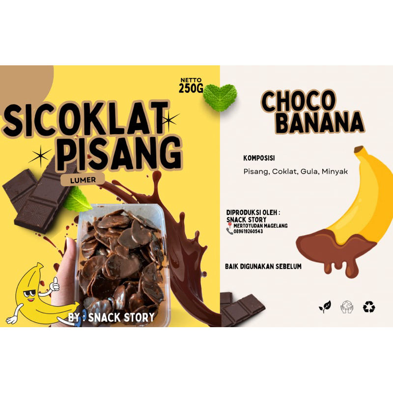 

coklat pisang lumer