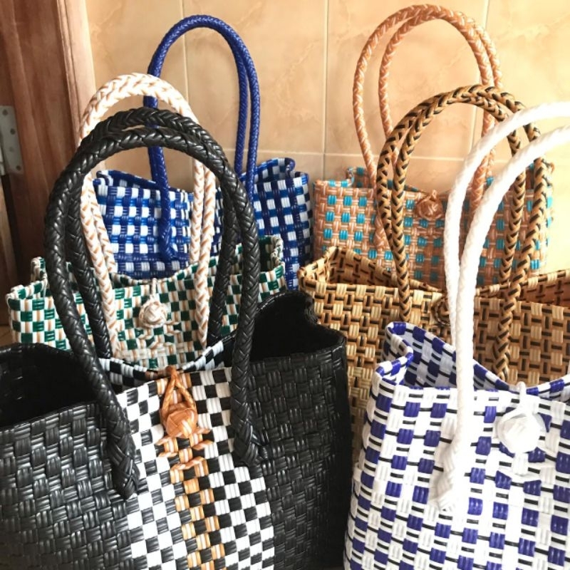 PART 2 Tas Anyam Jali Premium // Tas Wanita Anyaman Jali kapasitas Gula / Beras 3-8kg