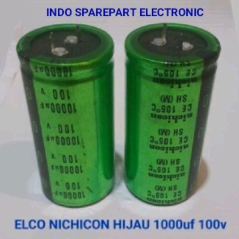 ELCO NICHICON HIJAU 1000uf 100v
