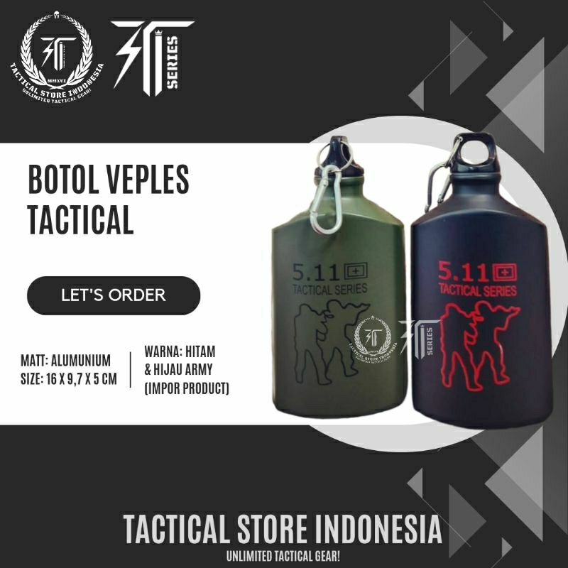 Veples / Peples / Botol Tactical + Pouch Veples