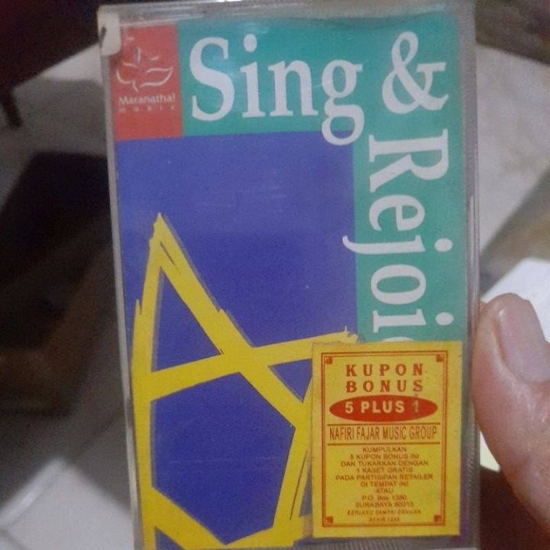 kaset pita rohani sings and rejoice segelan (K727)