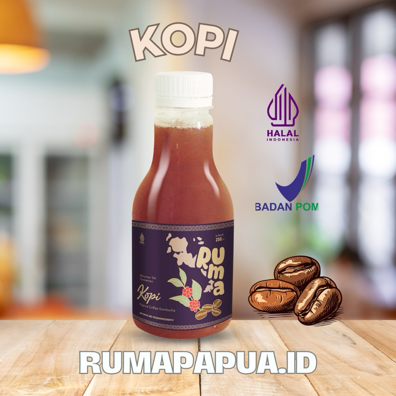 

RUMA Kombucha Kopi - 250ml