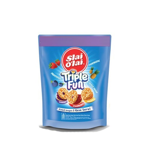 

SLAI OLAI TRIPLE FUN POUCH 80 GRAM