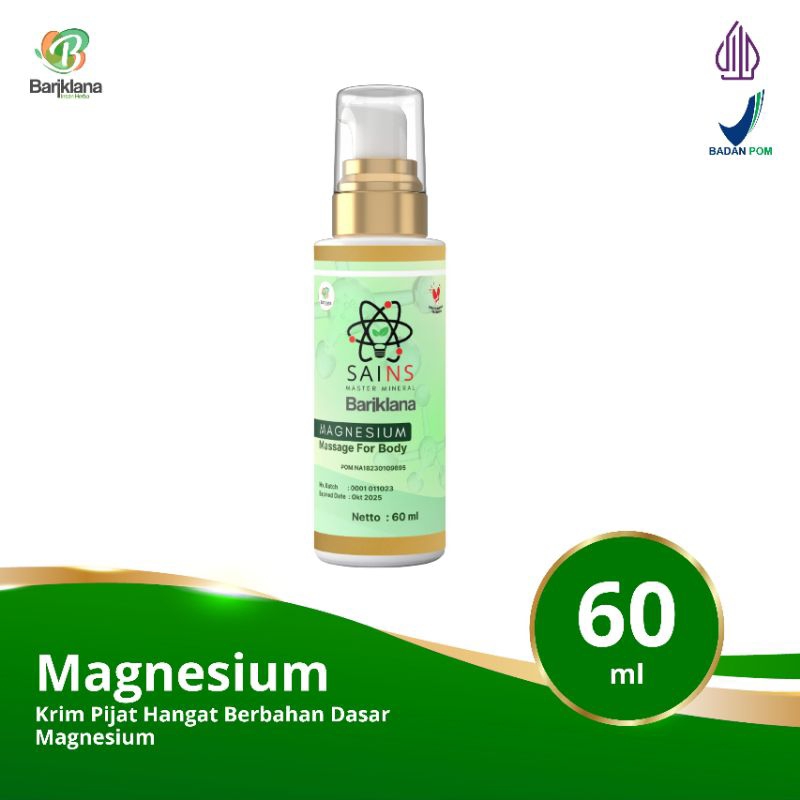 SAINS BARIKLANA MAGNESIUM Lotion herbal 60ml