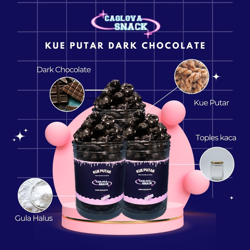 

Kue Putar Rasa Dark Chocolate