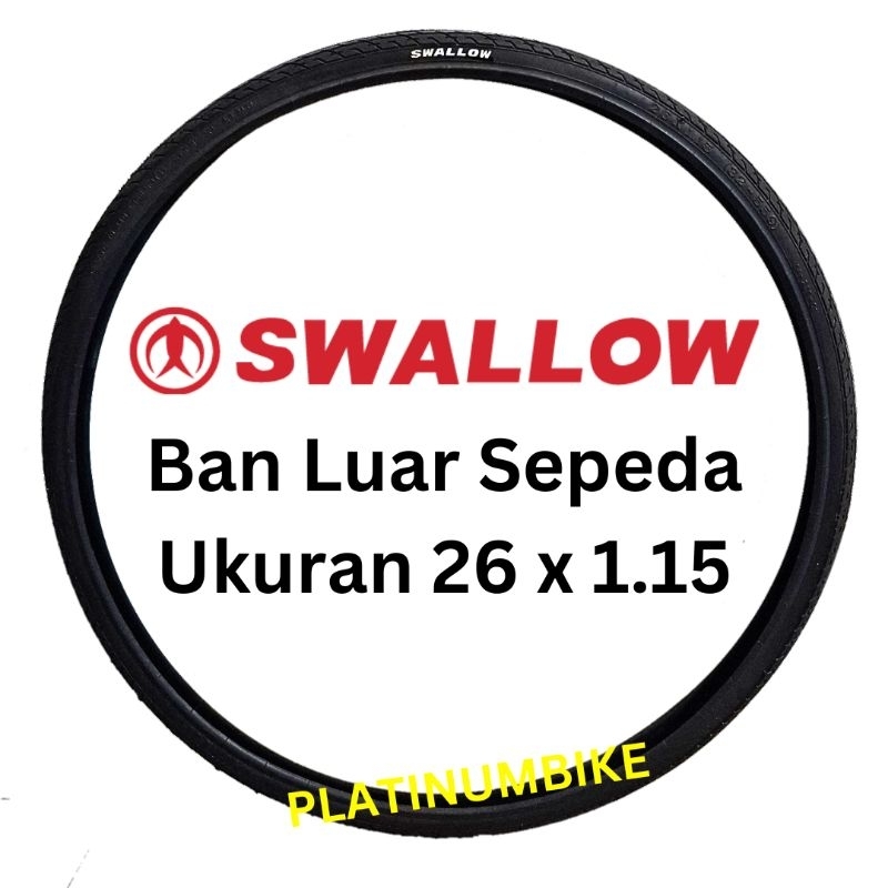 Ban Luar Sepeda Ukuran 26 x 1.15 SWALLOW Sepeda MTB RB Federal