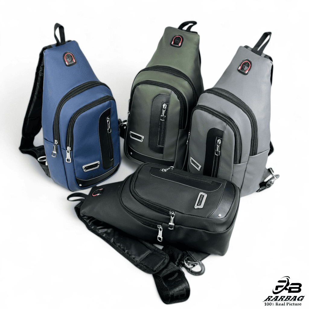 KUALITAS SUPER TAS SELEMPANG PRIA POLO AMSTAR WATERPROOF SLING BAG TAS PUNDAK SELEMPANG BAHU