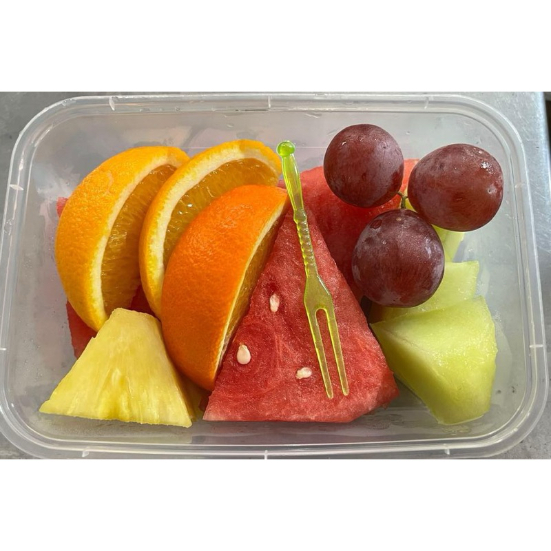 

BUAH POTONG MIX + ANGGUR 35 pack (Thinwall 650ml)