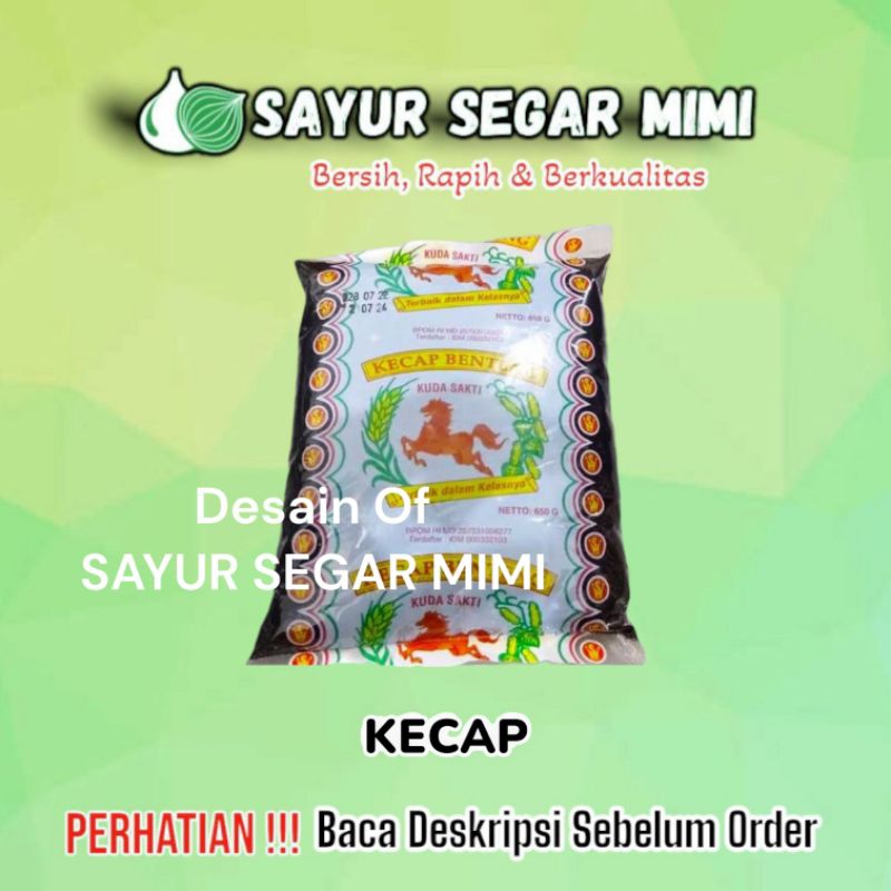 

KECAP MANIS KUDA SAKTI - Sayur Segar Mimi