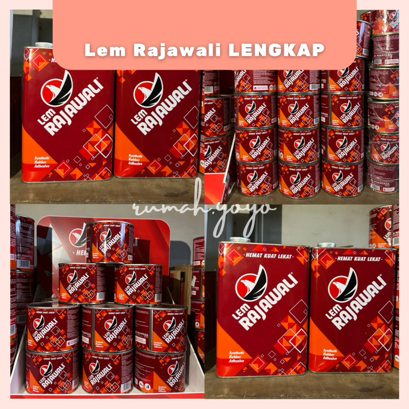 

Lem Rajawali Neoprene 70 185 300 600 | Lem Kuning Serbaguna