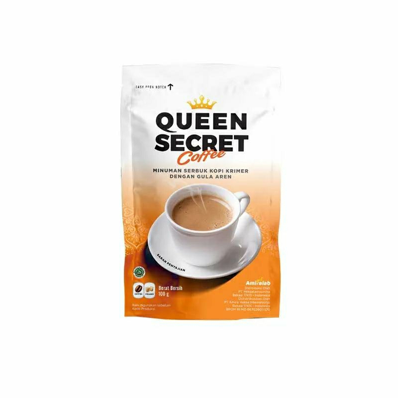 

PROMO Minuman Kopi Herbal QSC Pelancar Menstruasi Untuk Wanita | 100 Gr / Queen Secret Coffe