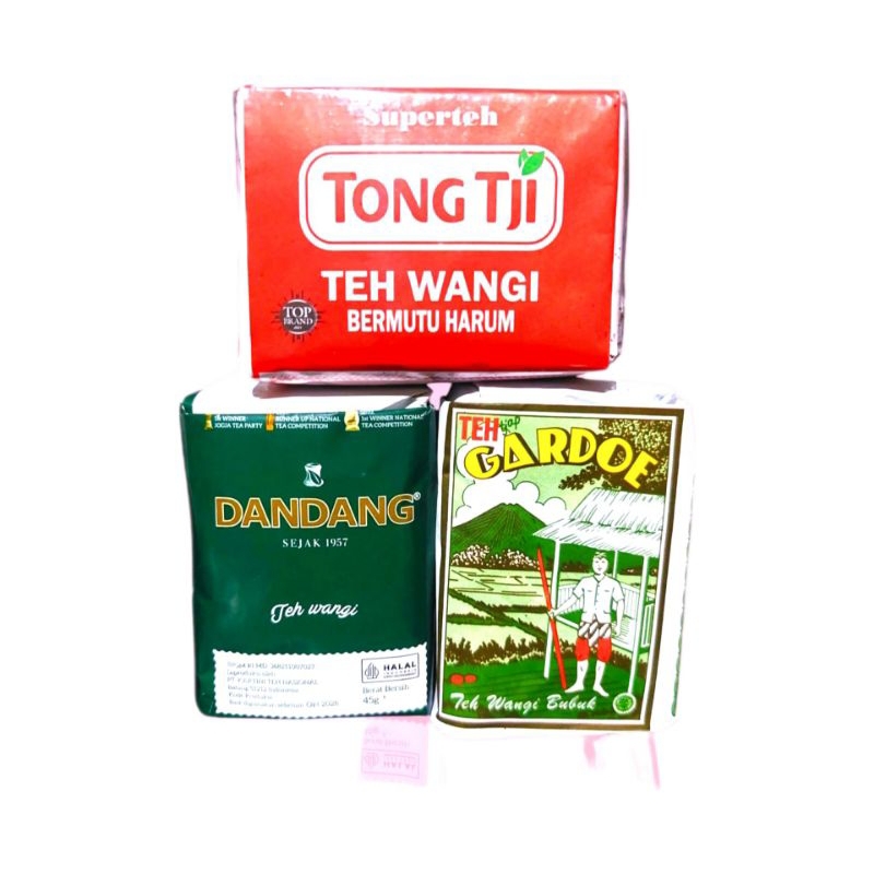 

paket teh ( dndg selection / tong tji super 40gram / gardoe )