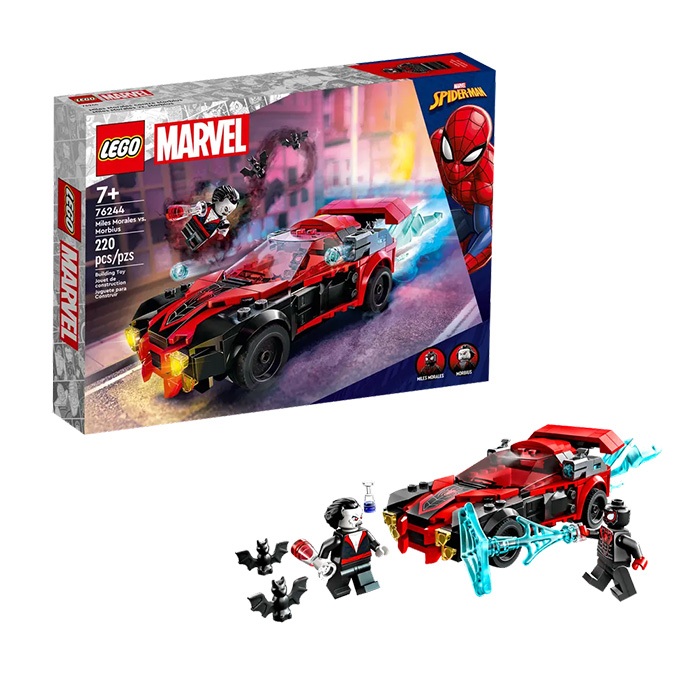 LEGO MARVEL Spider-Man Miles Morales vs. Morbius - 76244
