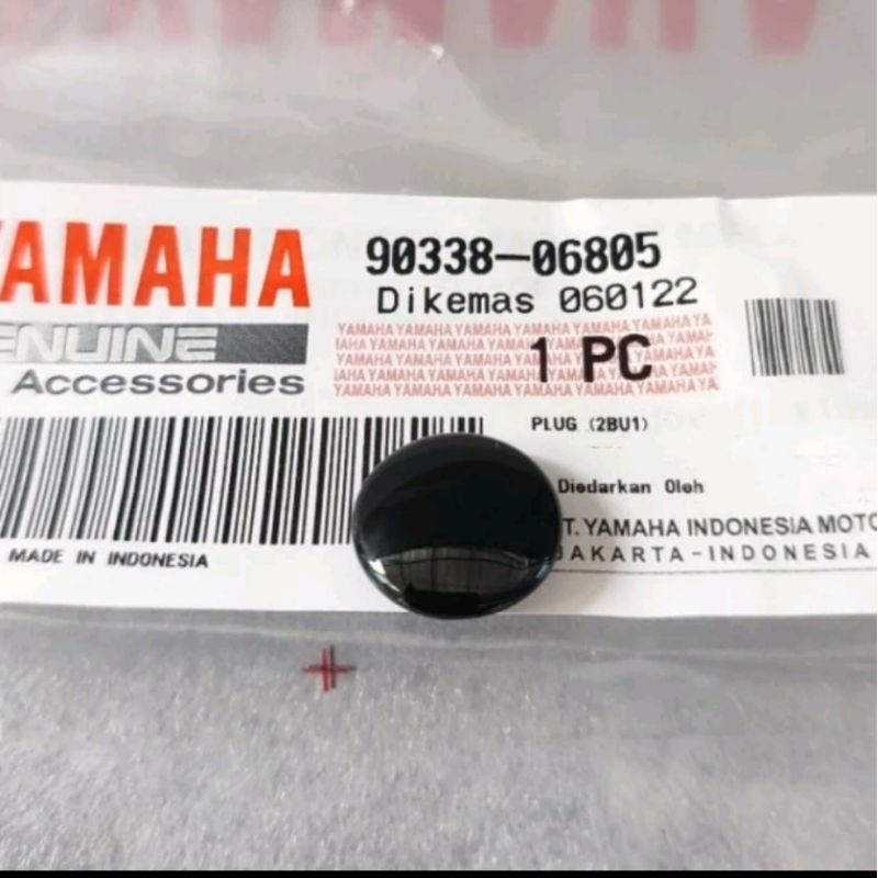 Plug Tutup Baut L Raiser Stang Stir Yamaha XRide, Fino, Vixion, Xabre 90338-06805