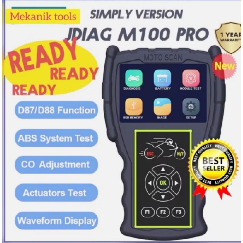 Scanner J Diag M100 Pro Scanner Universal Uro 5