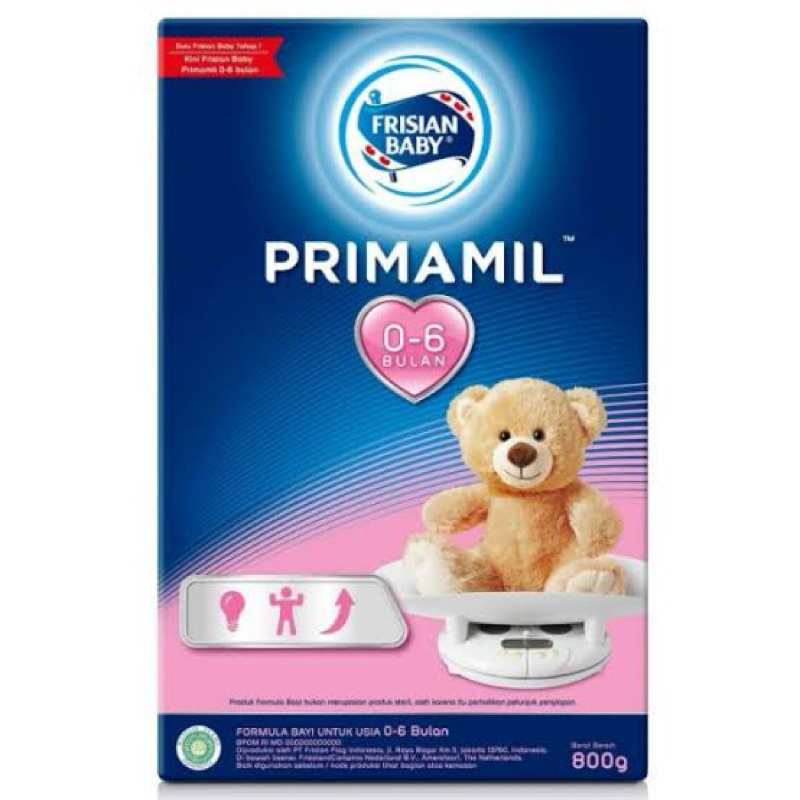 Primamil Frisian Flag 0-6bulan Primamil susu bayi 140gr 360gr 750gr || Susu bubuk || Susu formula Su