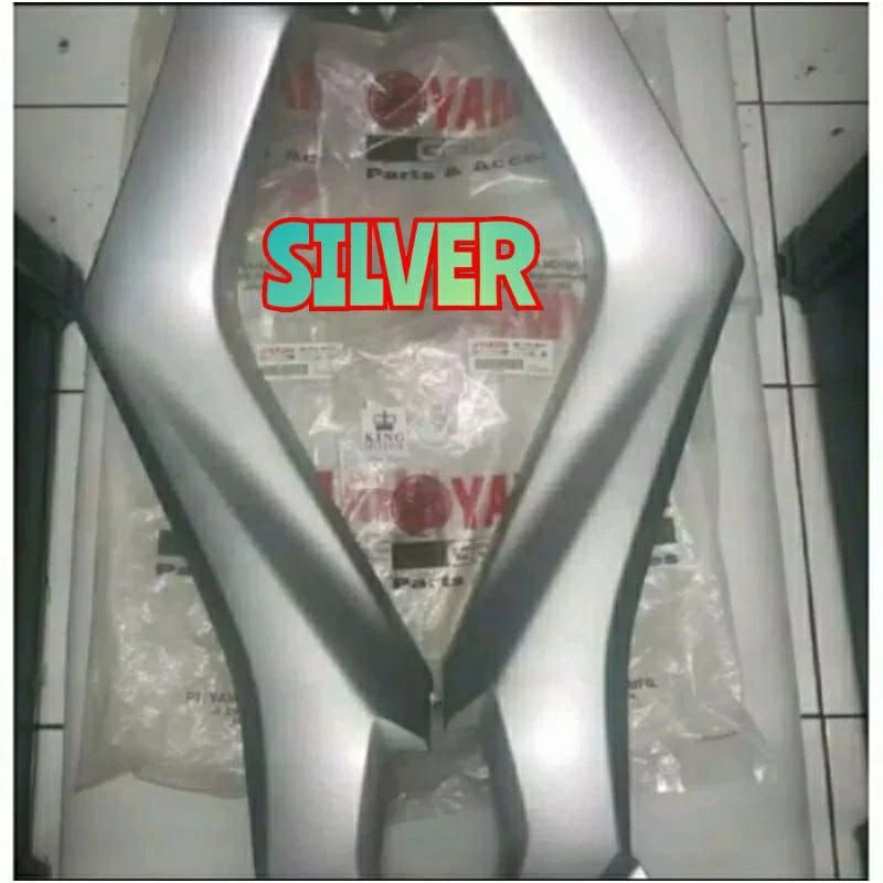 Cover Side Body Tengah / Cover Deltabox (SET) Kanan Kiri NMAX LAMA OLD SILVER [2DP-F1741-00-P0] [2DP