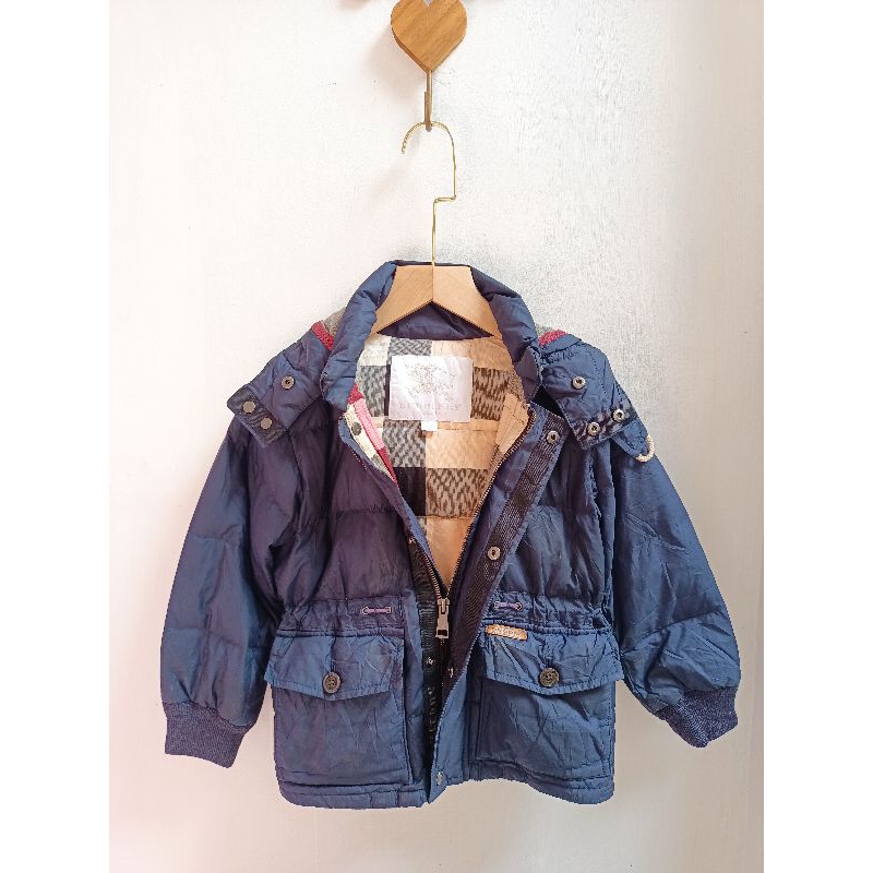 Jaket bulang anak Burberry / Jaket gembul anak burberry / jaket anak bulu angsa burberry / winter ja
