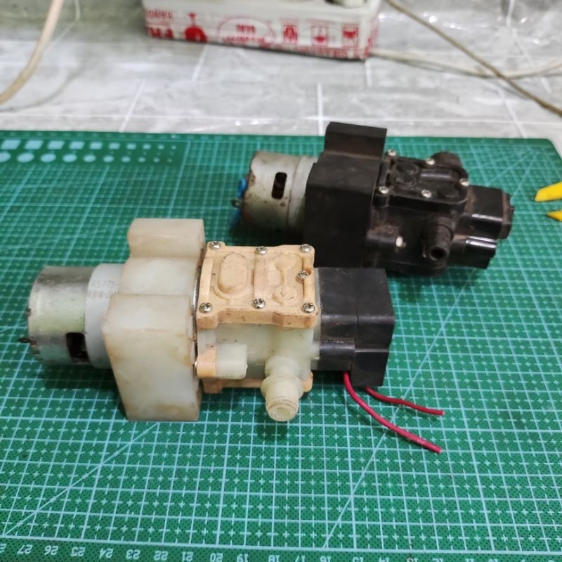 2 pcs dc motor rs775 booster pump DC 12V