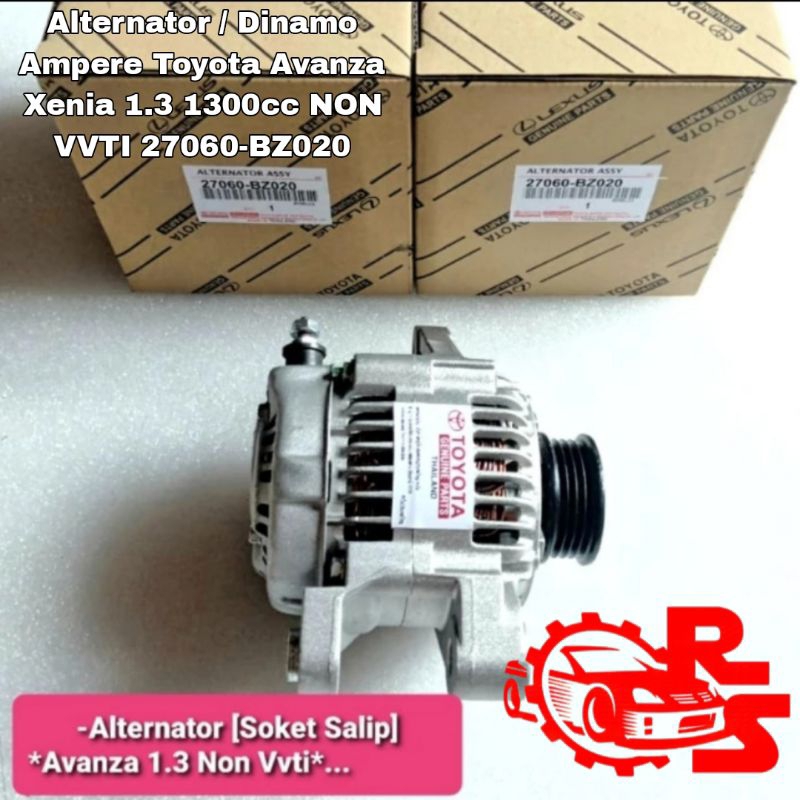 Alternator / Dinamo Ampere Toyota AvanzaXenia 1.3 1300cc NON VVTI