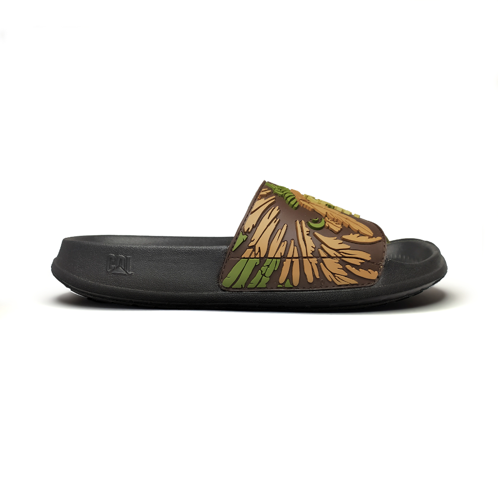 Sandal Slip On Termurah Apache - Brown