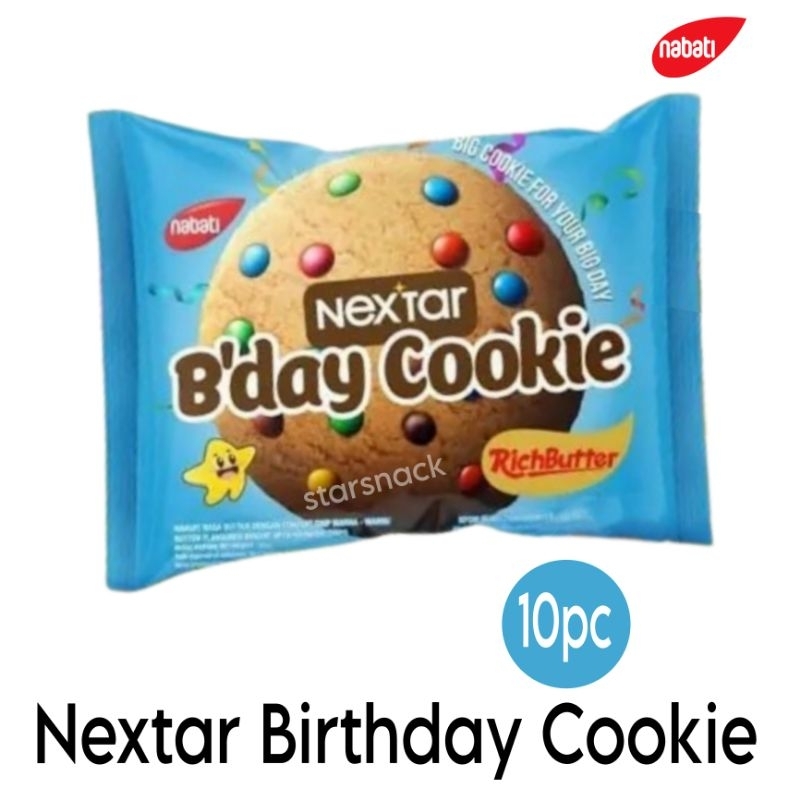 

Nextar Bday birthday Cookie richbutter isi 10pc