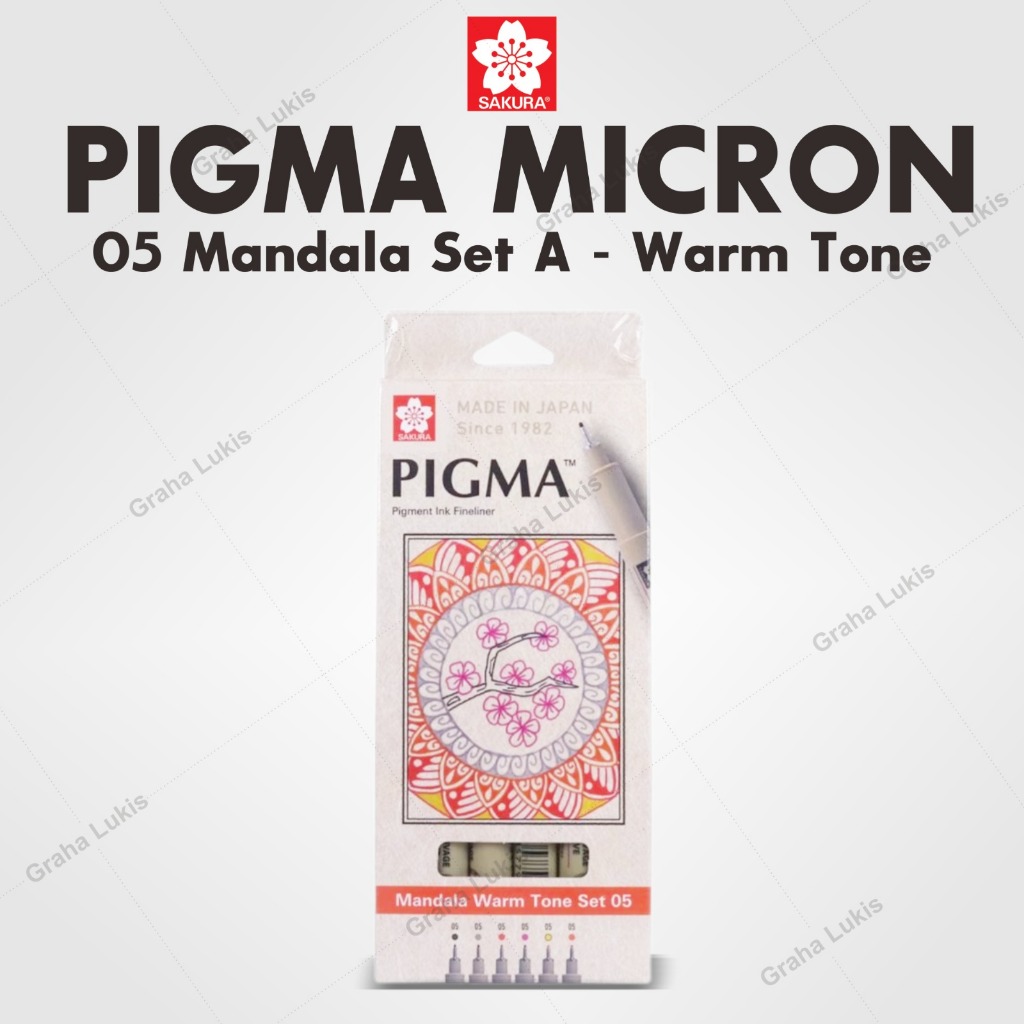 

Sakura Pigma Micron Mandala 05 Set a XSD-K05-MD6A